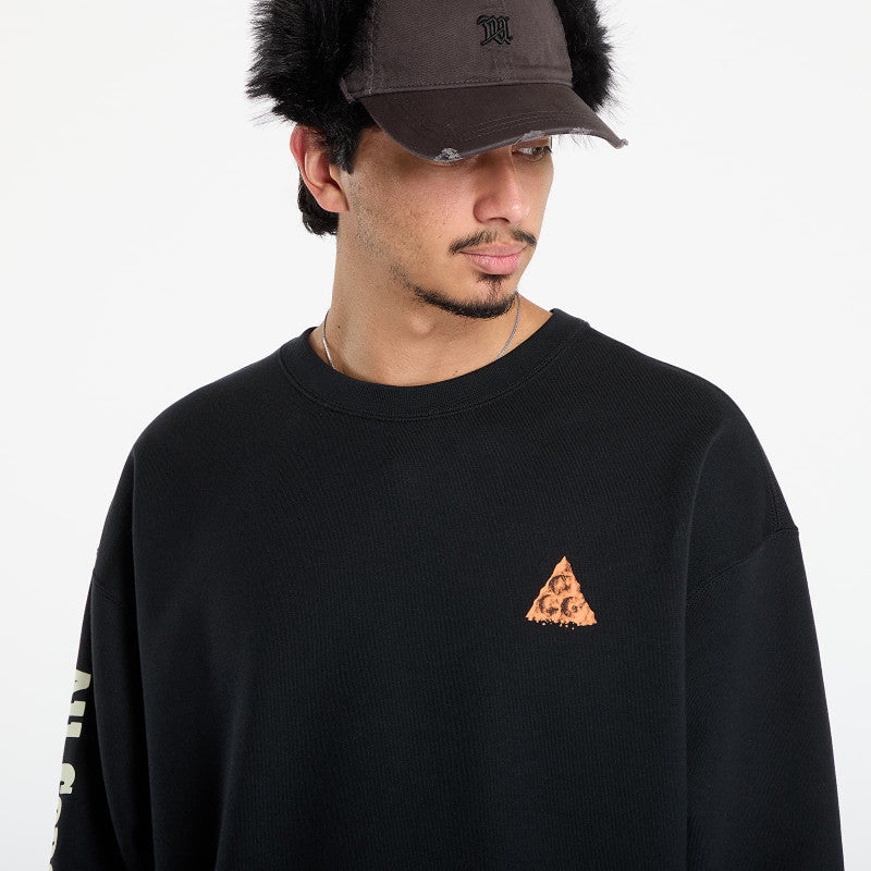 Nike ACG "Tuff Fleece" Crew-Neck Black