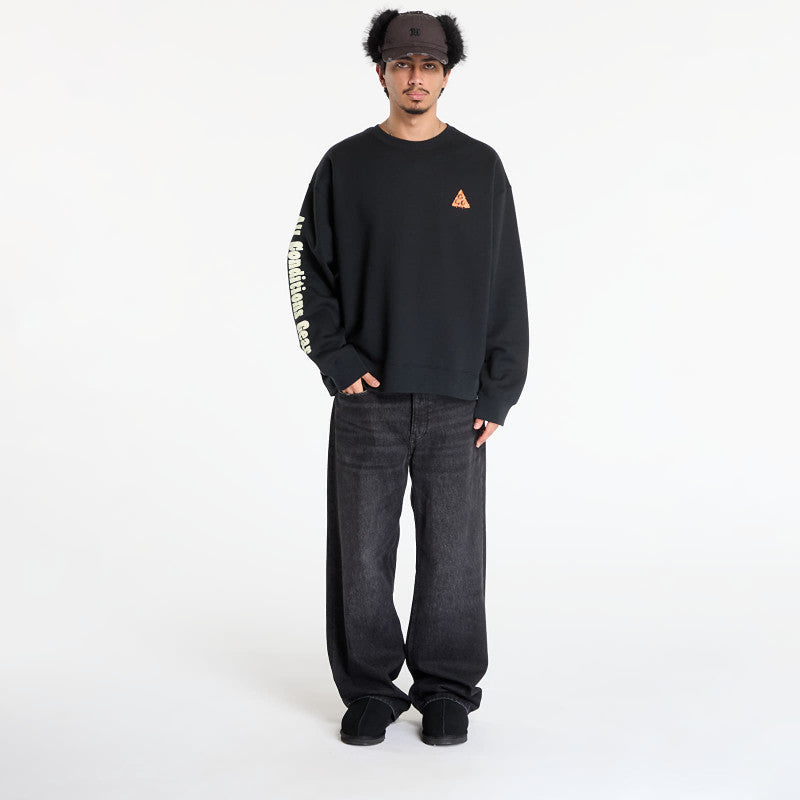 Nike ACG "Tuff Fleece" Crew-Neck Black