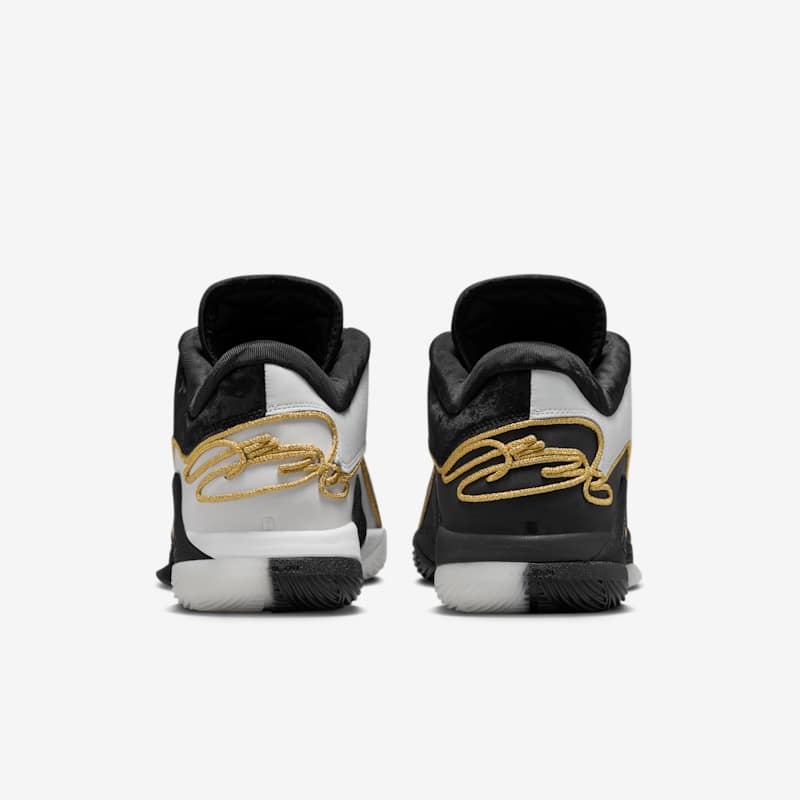 Nike LeBron XXII “Mogul” White/Black-Metallic Gold