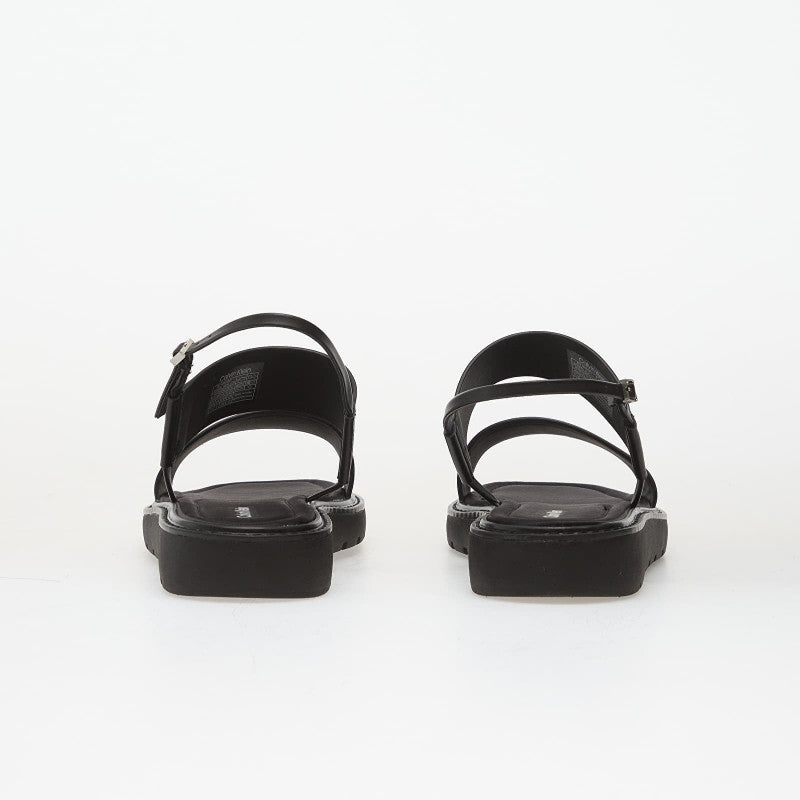Calvin Klein Square Toe Molded Sandal Slide Black