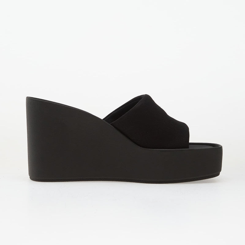 Calvin Klein Wedge 70 Sandal Canv Black