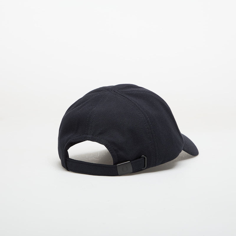 FRED PERRY Pique Classic Cap Navy/ Snow White