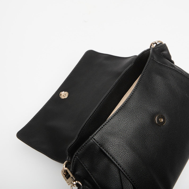 GUESS Devon Top Handle Flap Black