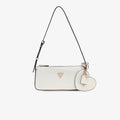 GUESS Isobel Mini Shoulder Bag White