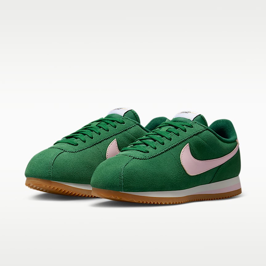 Nike Cortez Sport Green/ Pink Foam-Sail