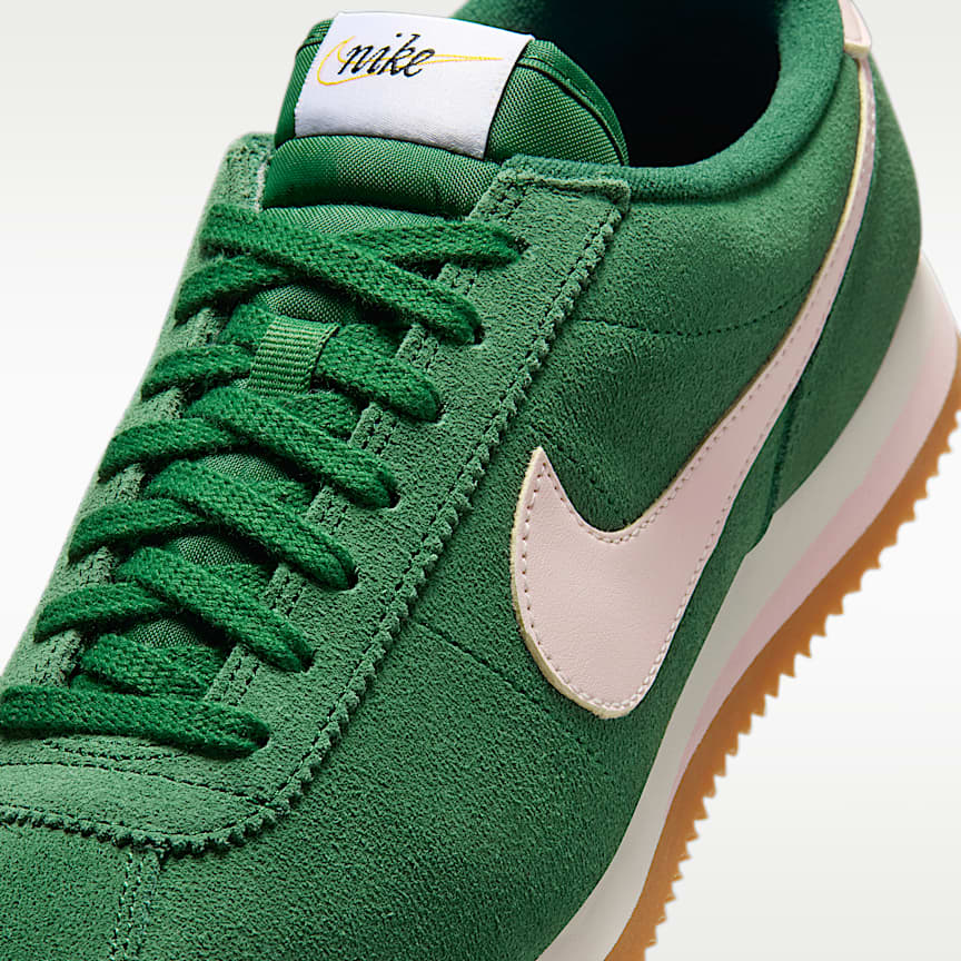 Nike Cortez Sport Green/ Pink Foam-Sail