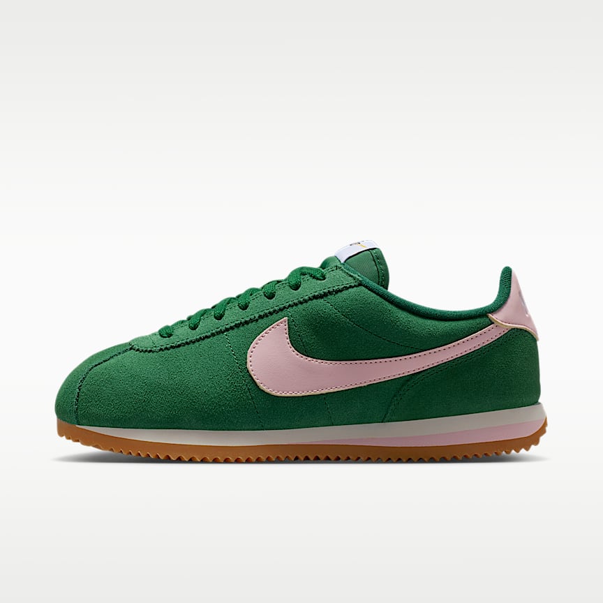 Nike Cortez Sport Green/ Pink Foam-Sail