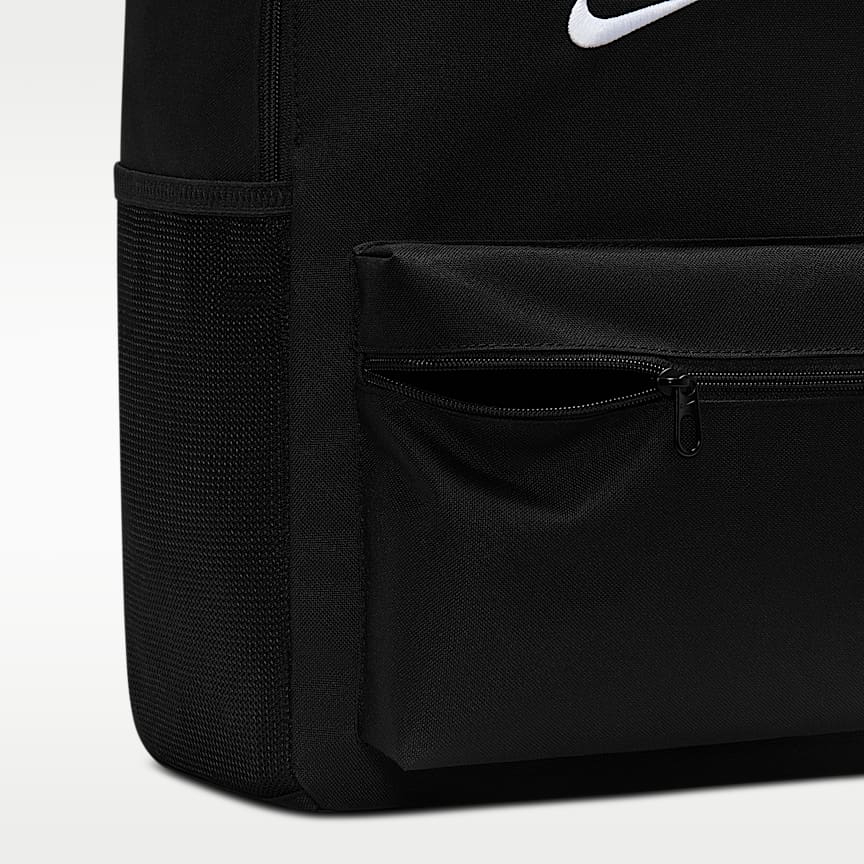 Nike Heritage Backpack 2.0 23L Black/ Black/ White 23
