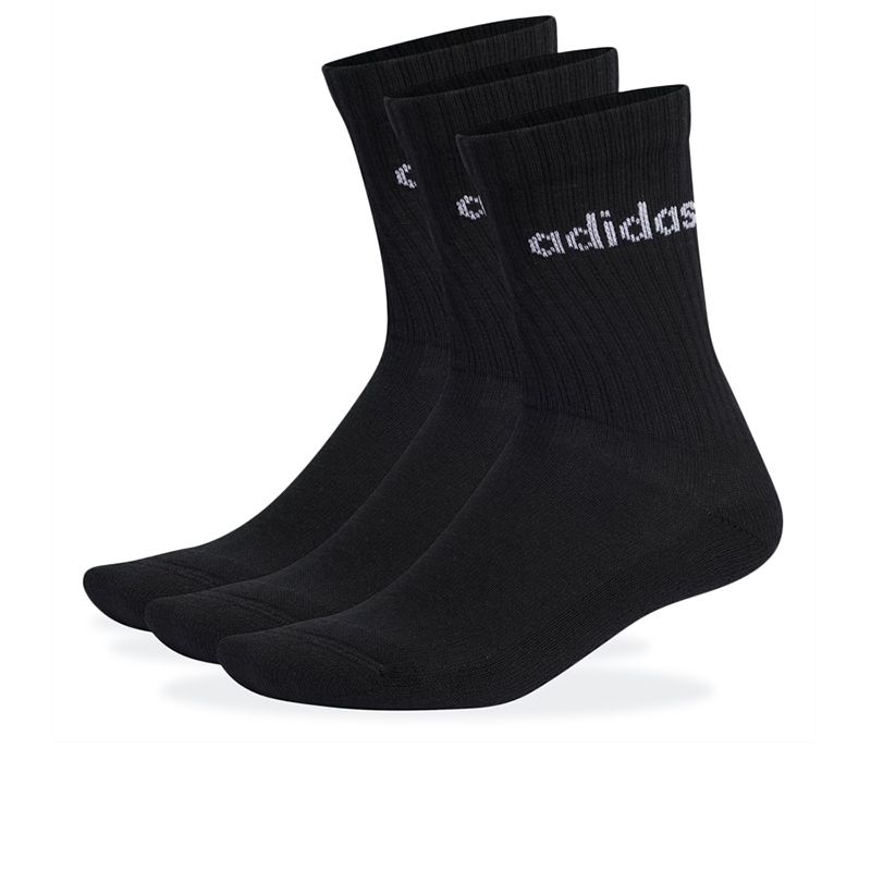 adidas Sportswear Linear Crew Cushioned Socks 3 Pairs
