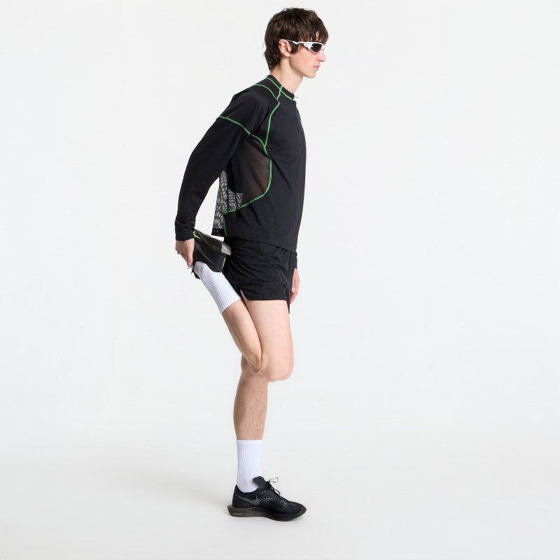 Nike ACG "Vault" Dri-FIT Long-Sleeve Top Black/ Mean Green/ Summit White