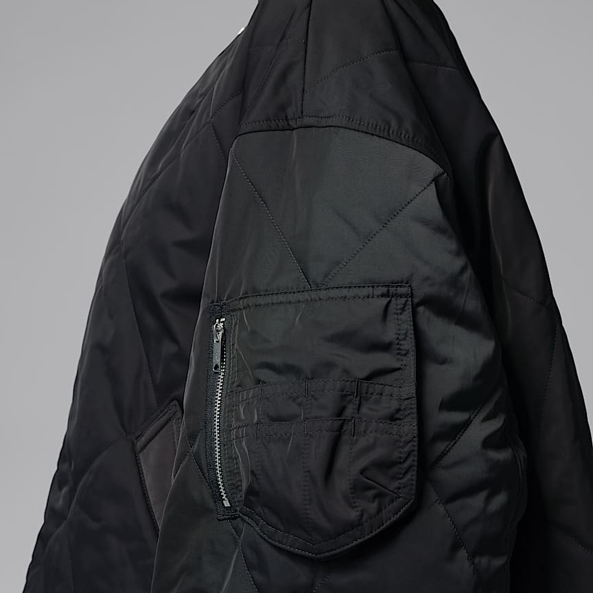 Jordan Flight Women's Quilted Renegade Jacket Black/ Black/ Black
