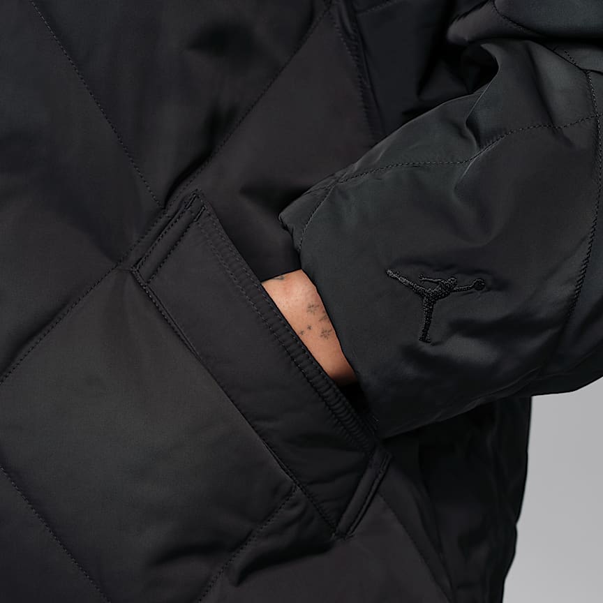 Jordan Flight Women's Quilted Renegade Jacket Black/ Black/ Black