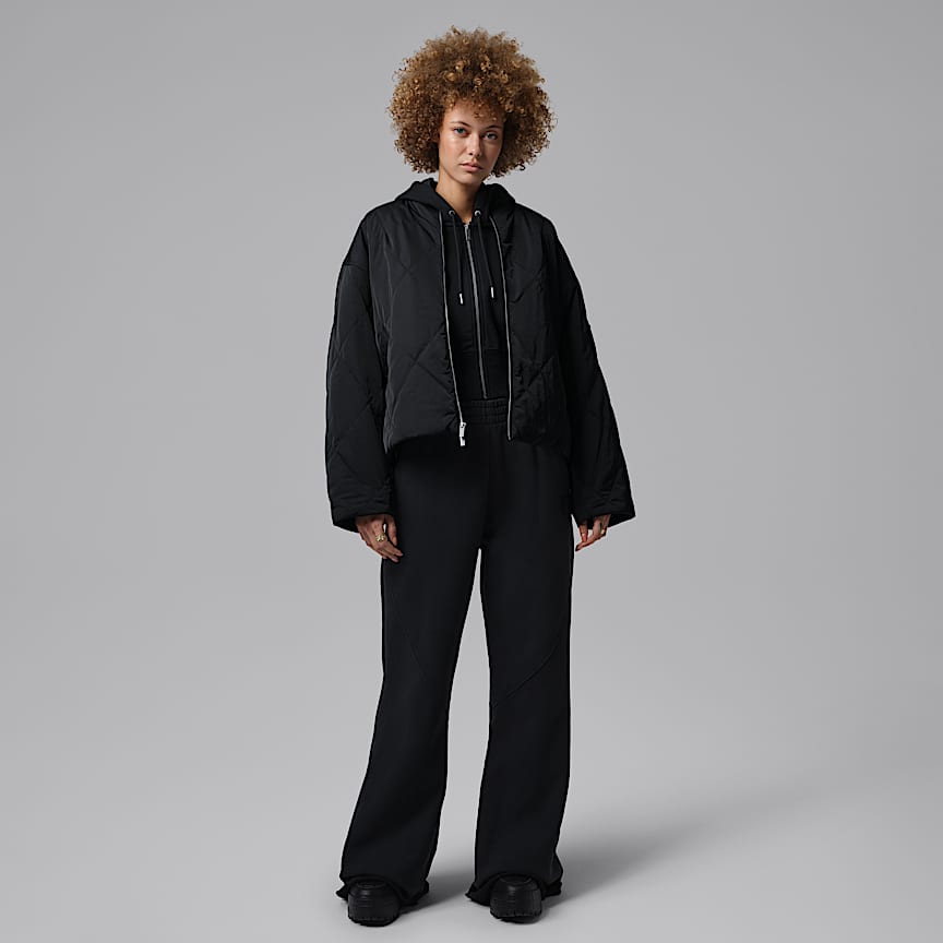 Jordan Flight Women's Quilted Renegade Jacket Black/ Black/ Black