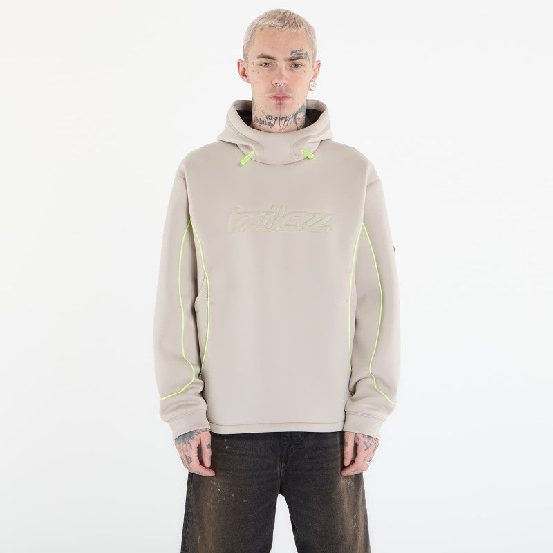 Nike Project F.R.O.G. Men's Bubble Mesh Pullover Hoodie Cream II/ Black/ Volt Ice/ Volt Ice