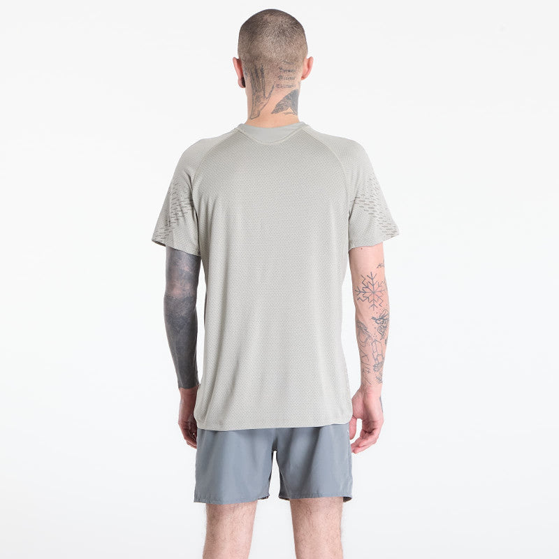 Nike Stride Plus Men's Dri-FIT ADV Short-Sleeve Running Top Spruce Fog/ Light Army/ Reflective Silv