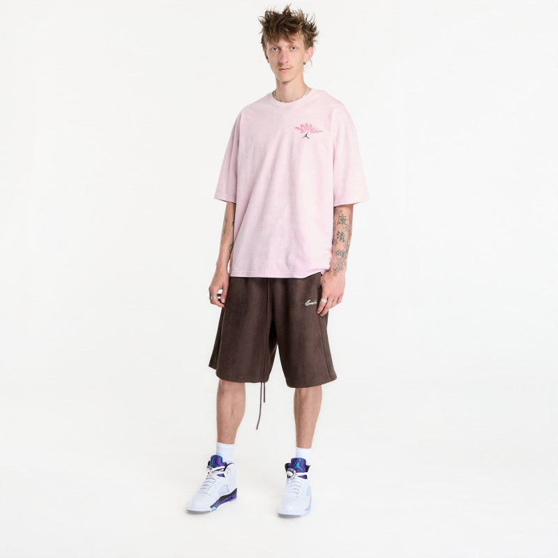 Jordan Flight Men's T-Shirt Iced Carmine/ Black