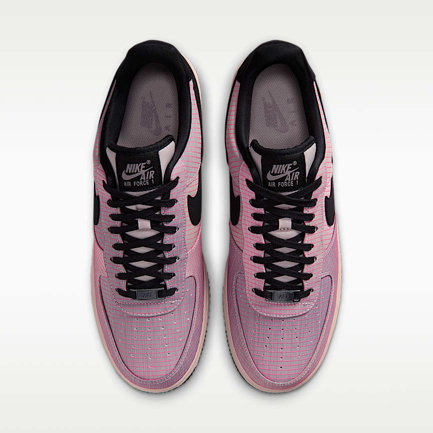 Nike Air Force 1 '07 Lx Vibram Silt Red/ Black-Lt Violet Ore