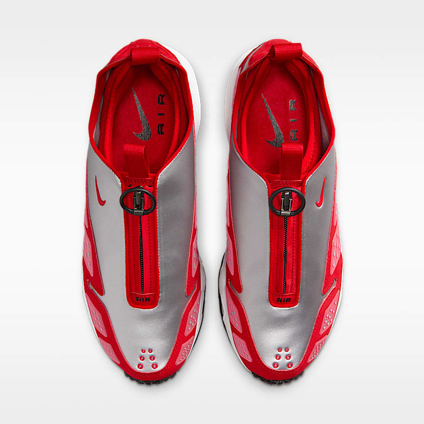 Nike Wmns Air Max Sndr Silver/ University Red-Fusion Red
