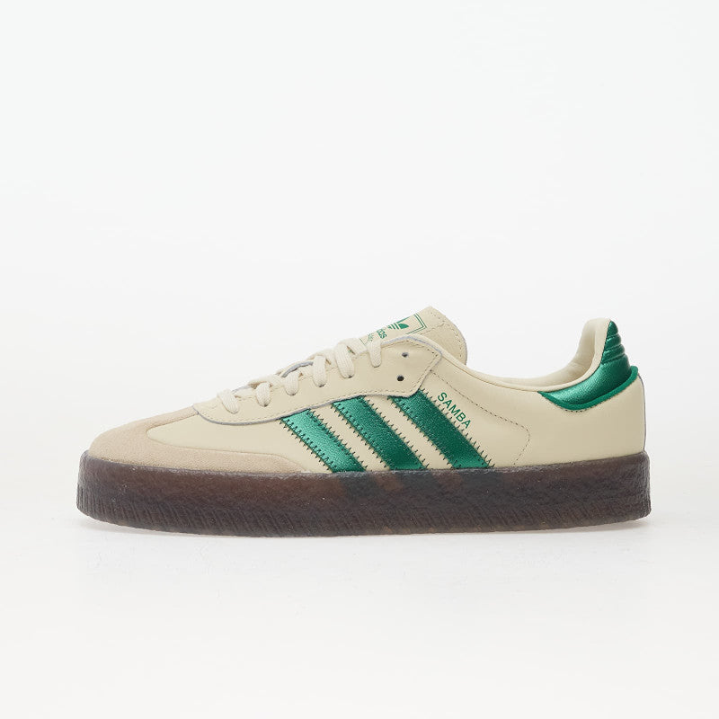 adidas Sambae Cream White/ Bold Green/ Collegiate Green 38