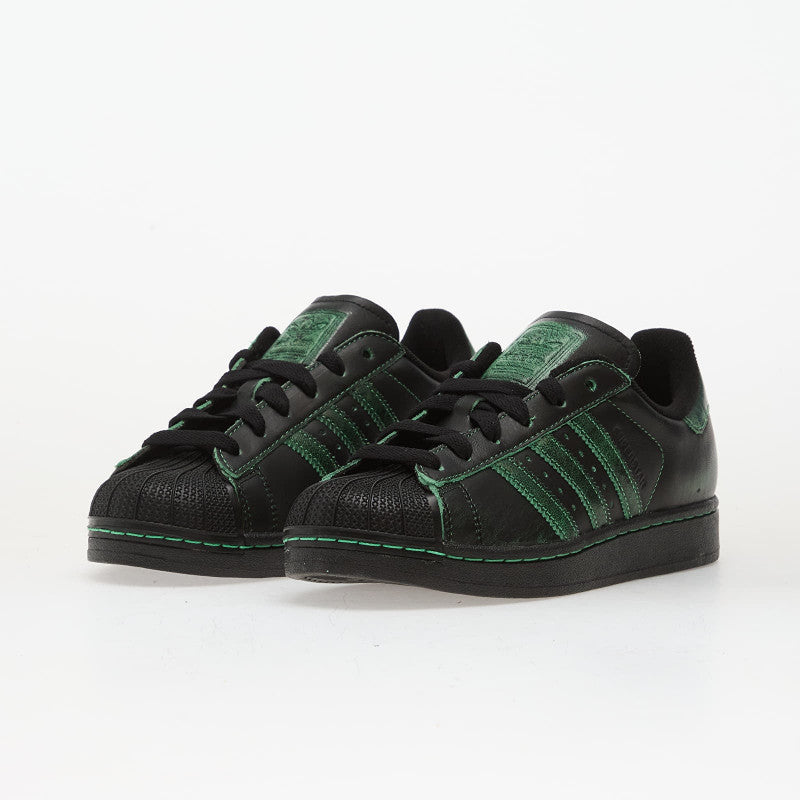adidas Superstar II Wmns Core Black/ Core Black/ Semi Screaming Green 38