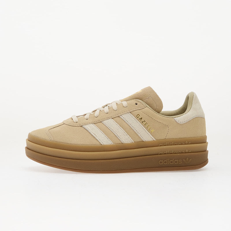 adidas Gazelle Bold Wmns Stokha/ Crew White/ Gold Metallic 38