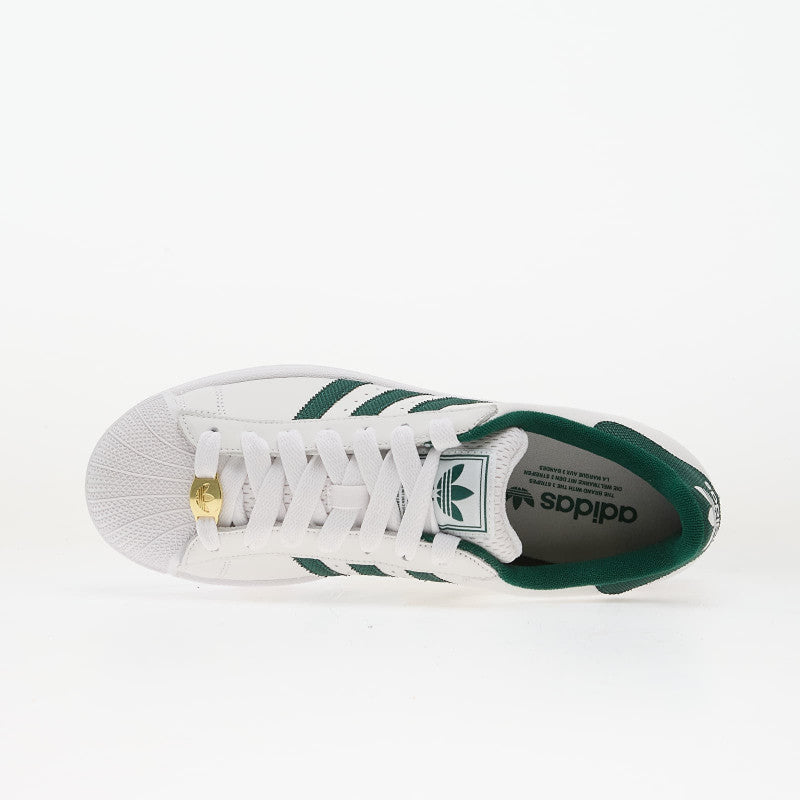 adidas Superstar II Ftw White/ Collegiate Green/ Gold Metallic 38