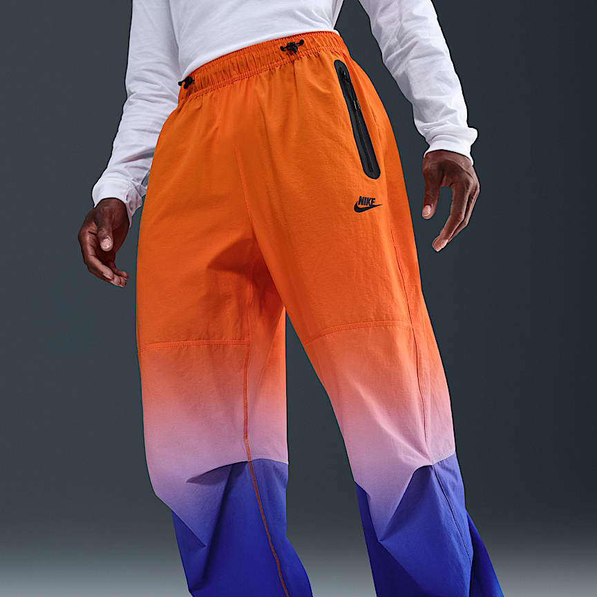 Nike Tech Men's Woven Pants Game Royal/ Safety Orange