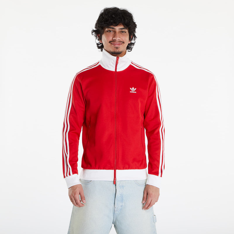 adidas Adicolor Classics Beckenbauer Track Top Better Scarlet/ White