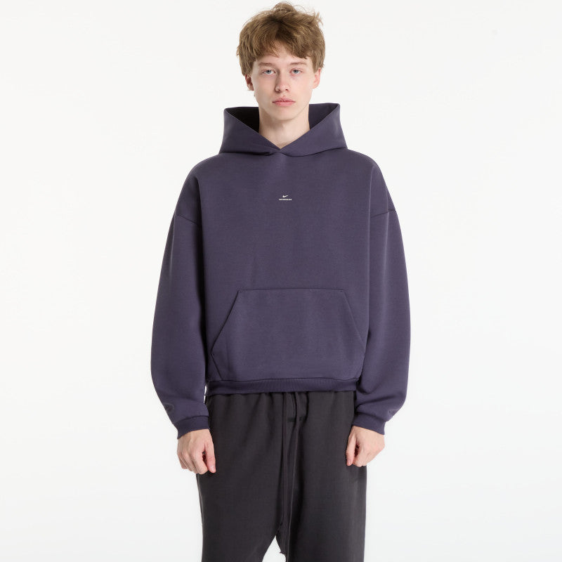 Nike Standard Issue Therma-FIT Brushed Basketball Pullover Hoodie Gridiron/ Pale Ivory