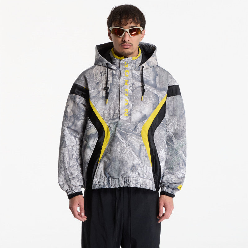 Jordan Brooklyn Realtree Jacket White/ Black/ Bright Citron