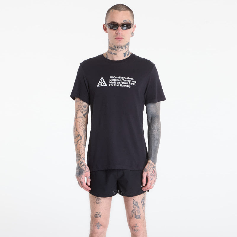 Nike ACG Men's Dri-FIT Trail Running T-Shirt Black