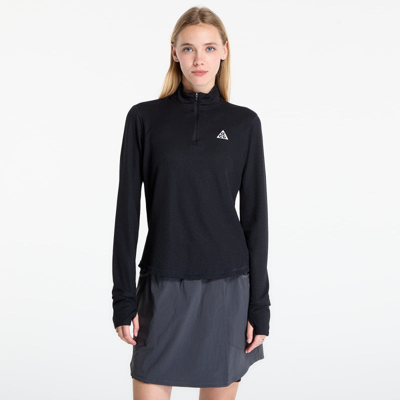 Nike ACG Women's Dri-FIT 1/2-Zip Trail Running Top Black/ Black/ Summit White