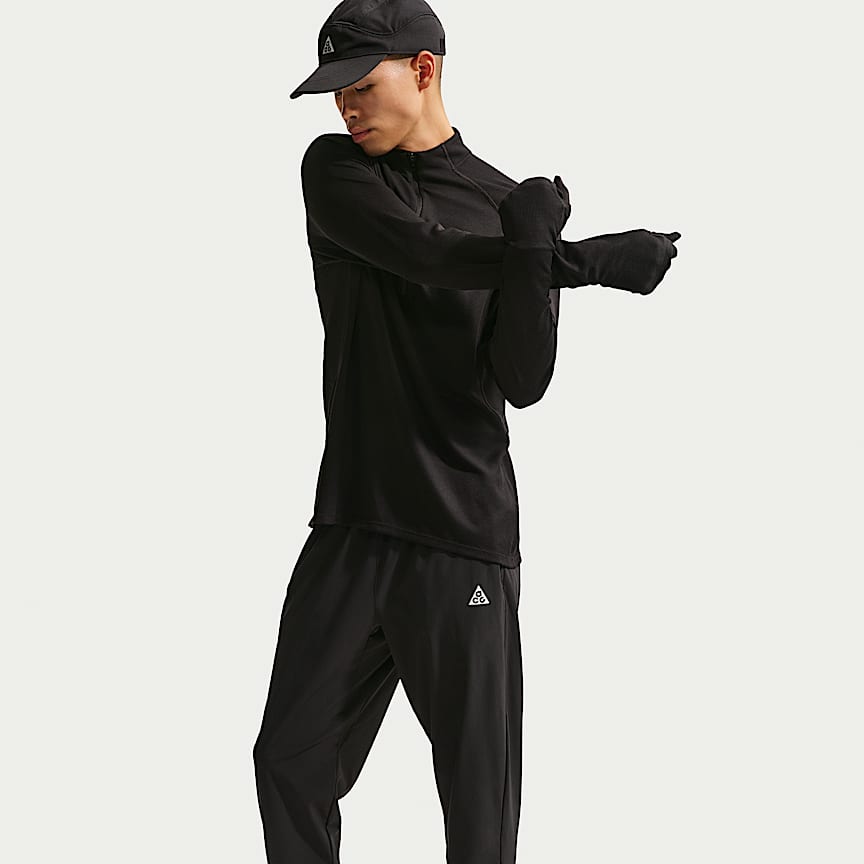 Nike ACG "Dawn Range" Men's Dri-FIT Trail Running Pants Black/ Anthracite/ Summit White