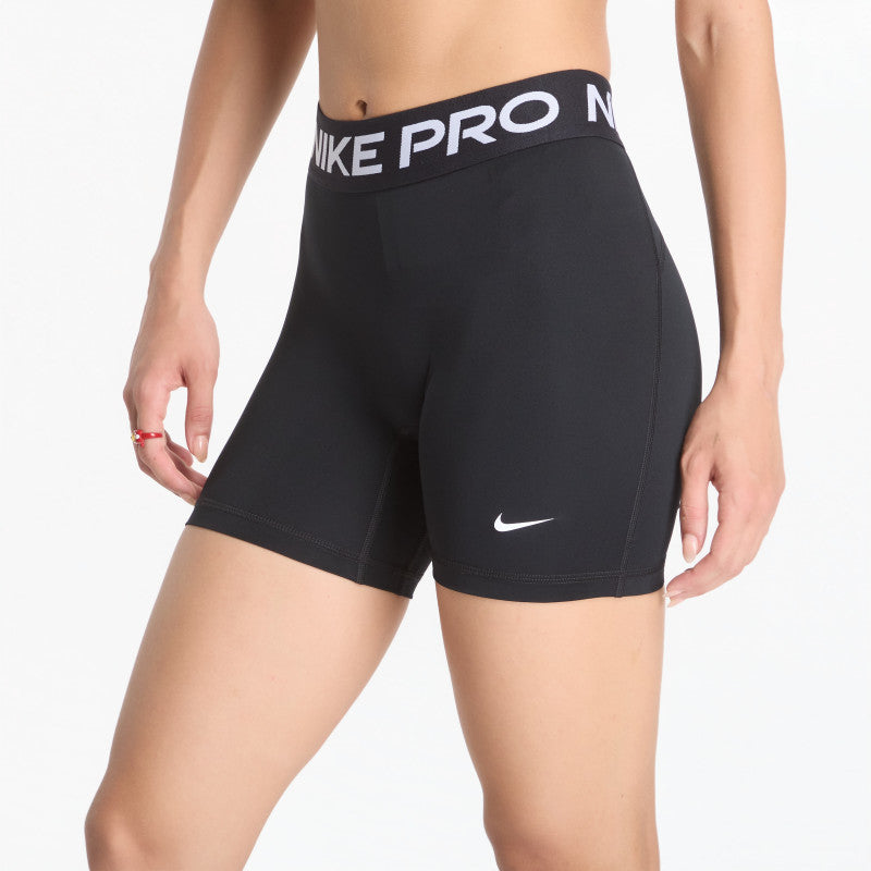 Nike Pro 365 Women's 5" Mid-Rise Shorts Black/ White