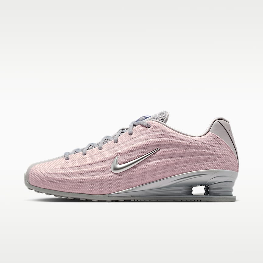 Nike Wmns Shox Z Pink Foam/ Metallic Silver-Grey Fog
