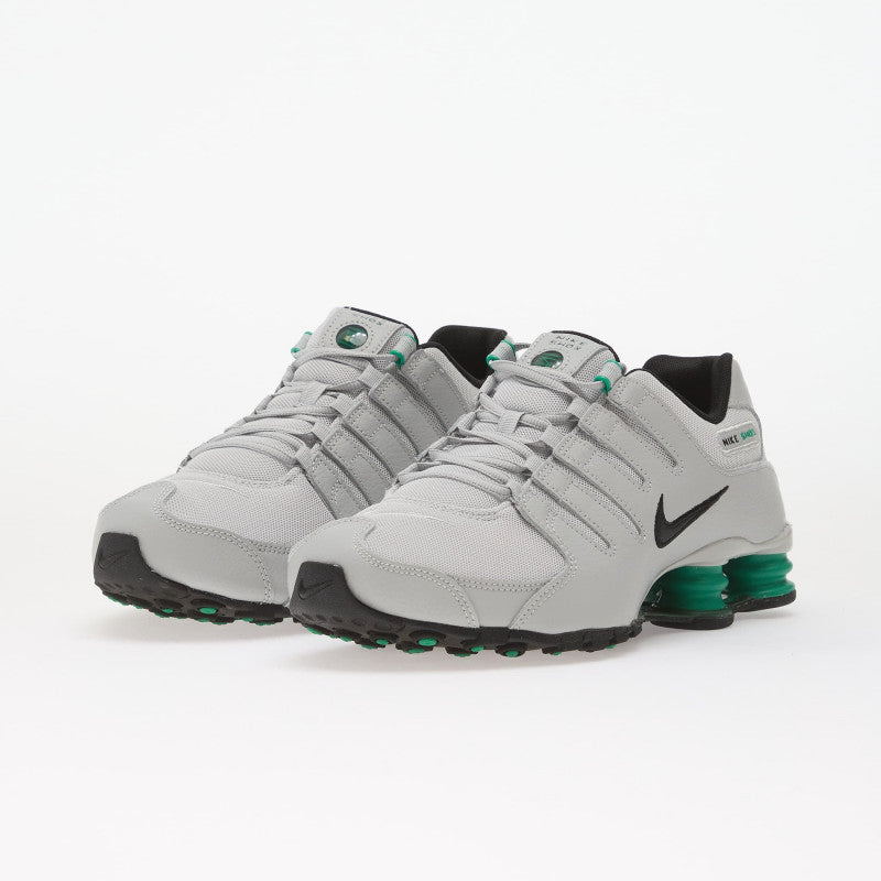Nike Shox Nz Grey Fog/ Black-Stadium Green-Fir