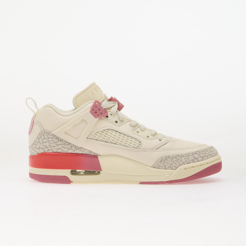 Jordan Spizike Low Pale Ivory/ Desert Berry-Track Red