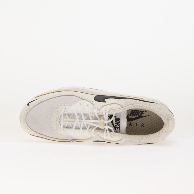 Nike Air Max 90 White/ Black-Lt Orewood Brn-Phantom