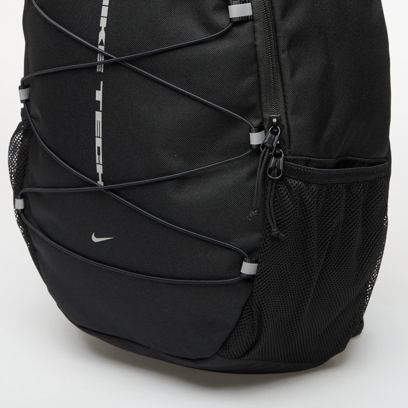 Nike Heritage Sweep Nike Tech Backpack 25L Black/ Black/ Reflect Silver 25