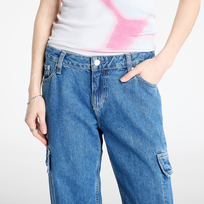 Jeansy Calvin Klein Jeans Extreme Low Rise Baggy Jeans Denim Medium