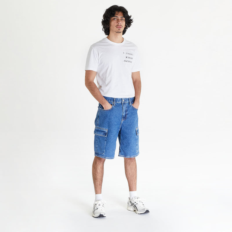 Calvin Klein Jeans 90'S Loose Cargo Short Denim Medium