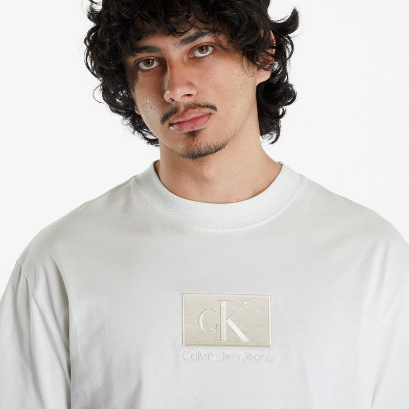 Calvin Klein Jeans Embroidery Patch T-Shirt White