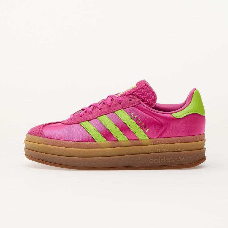 adidas Gazelle Bold Wmns Selufu/ Solar Slime/ Gold Metallic 36