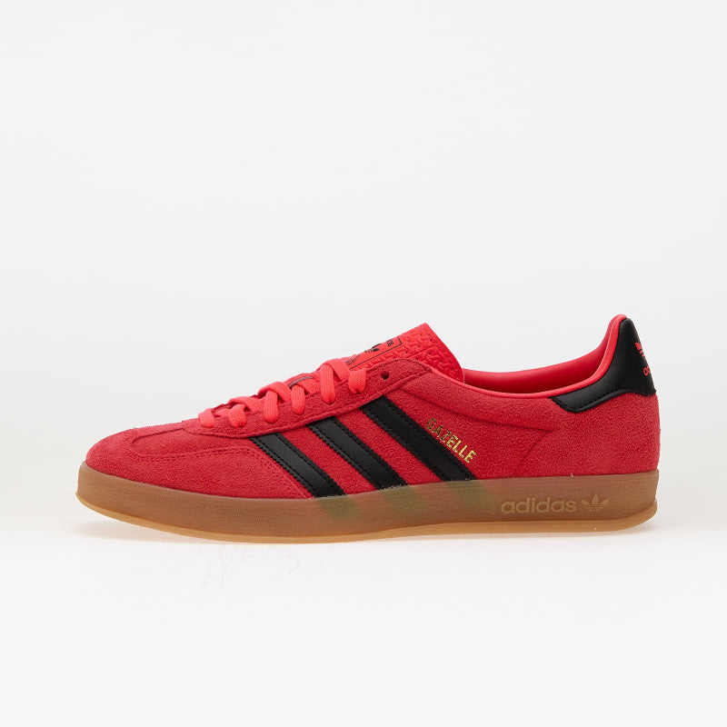 adidas Gazelle Indoor Lucid Red/ Core Black/ Gold Metallic 46