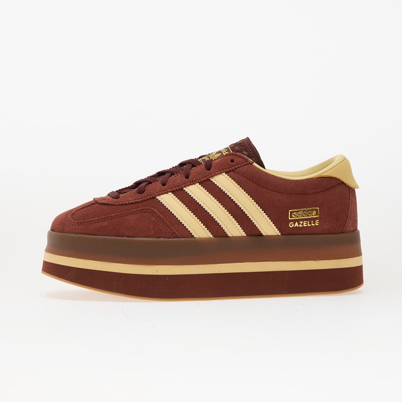 adidas Gazelle Stack Wmns Fox Brown/ Orange Tint/ Gum 41