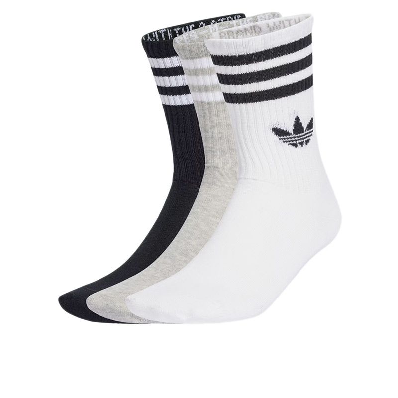 adidas Originals 3-Stripies Crew 3 Pairs