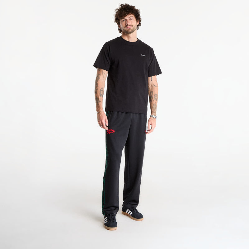 adidas Firebird Track Pants Roses Black/ Collegiate Green