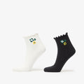 adidas X Liberty London Ruff Socks 2 Pairs Off White/ Black