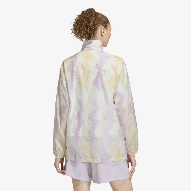 adidas House Of Tiro x Common Goal AOP Windbreaker Wonder White/ Off White/ Ice Lavender