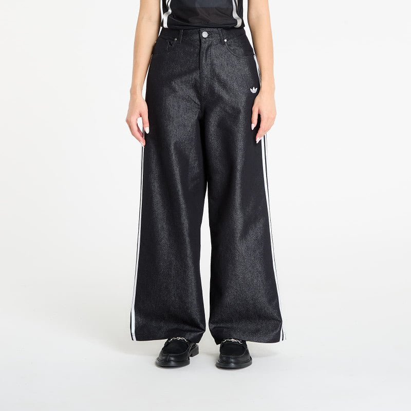 adidas Adilenium Season 4 Teamgeist Baggy Shine Denim Joggers Black